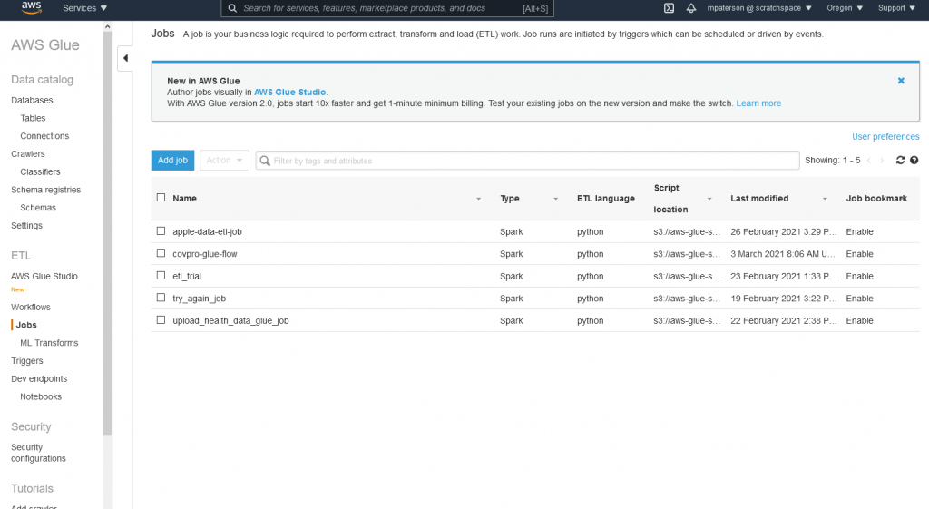 Automate data workflows with AWS Glue - Cloud Brigade